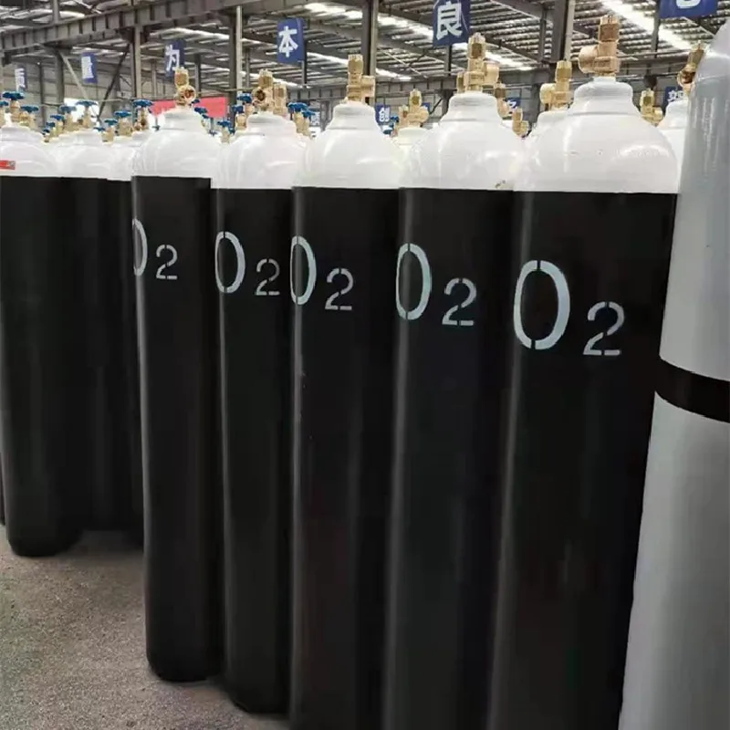 99.999% кислородный газ/Кислород высокой чистоты/кислородный газ UHP наполнение в газовый баллон 40 л/47 л