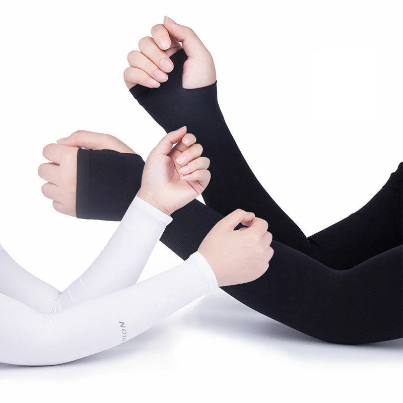 Arm Sleeves Warmers Sports Sleeve Sun UV Protection Hand Cover Cooling Warmer Running Fishing Cycling Summer Cooling