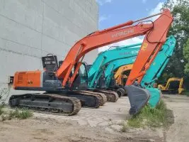 Used HITACHI ZX 210LC-3 Excavator Made China Good Condition Lower Working Hours Core Include Engine Pump Motor Crawler