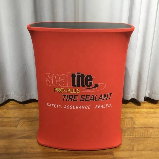 Folding Aluminum portable Promotion Table, Promotion Counter Table Display Stand