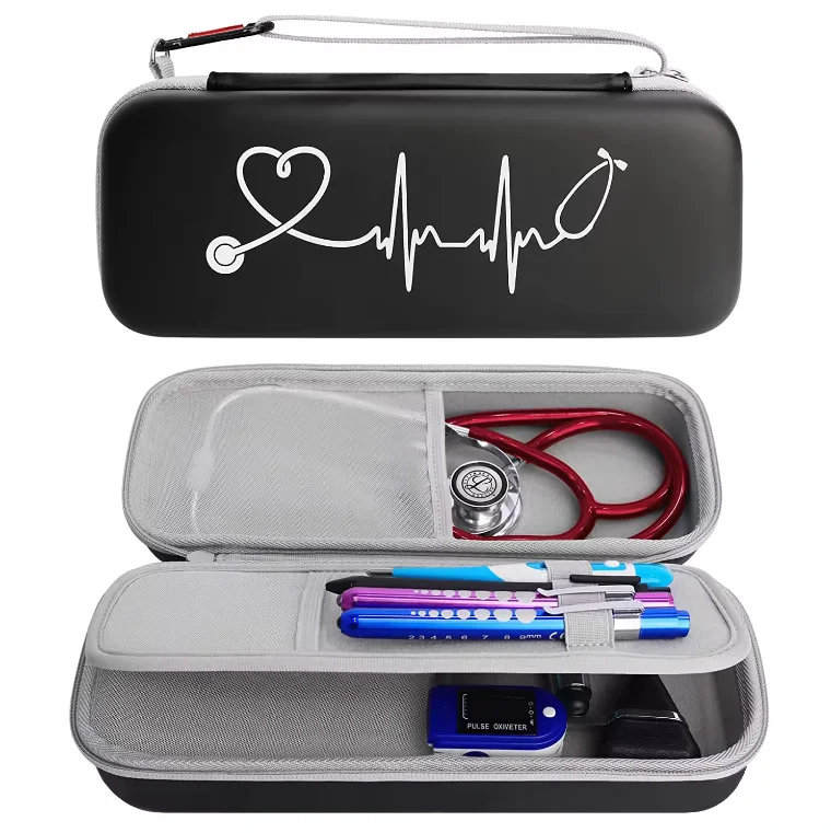 Stethoscope Carrying Case Hard Stethoscope Case Compatible for 3M Littmann Classic III Cardiology IV Diagnostic