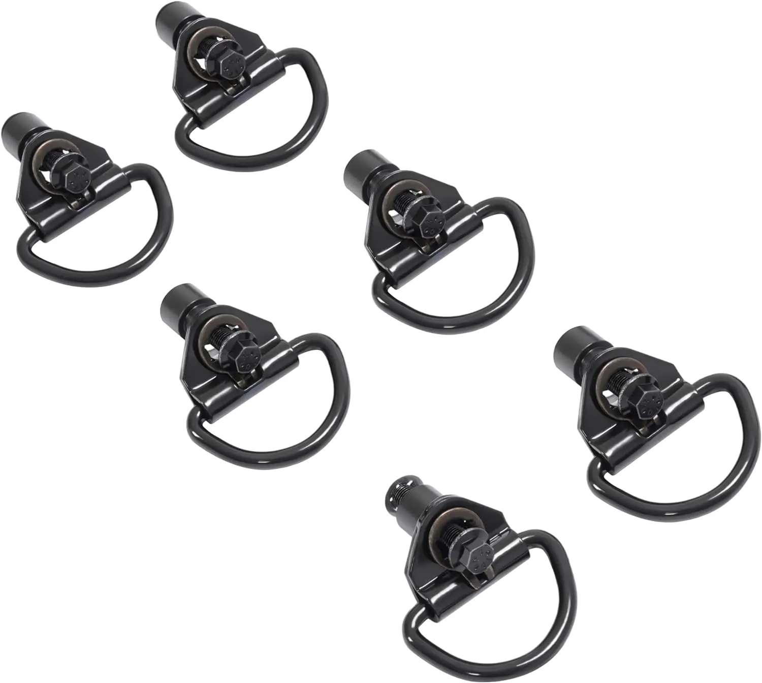 Black Cargo D-Hooks BK21-V550A74-AD BK21V550A74AD For 2015-2023 Ford Transit 150 250 350