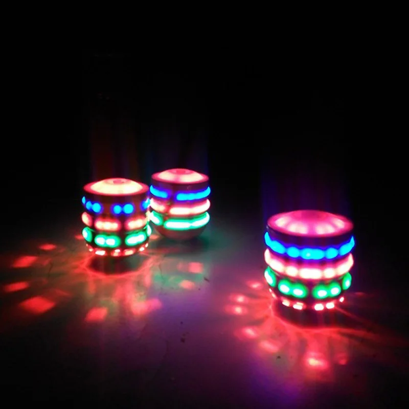 Long-lasting spinning Multicoloured gyro toys Light up soft music gyro toys Flash music gyro toys