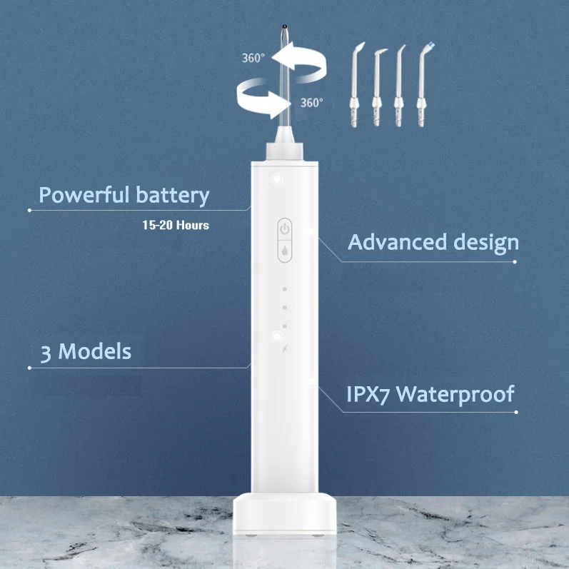 
Waterproof Oversized Capacity Oral Irrigator Deep Clean Dental Water Flosser 