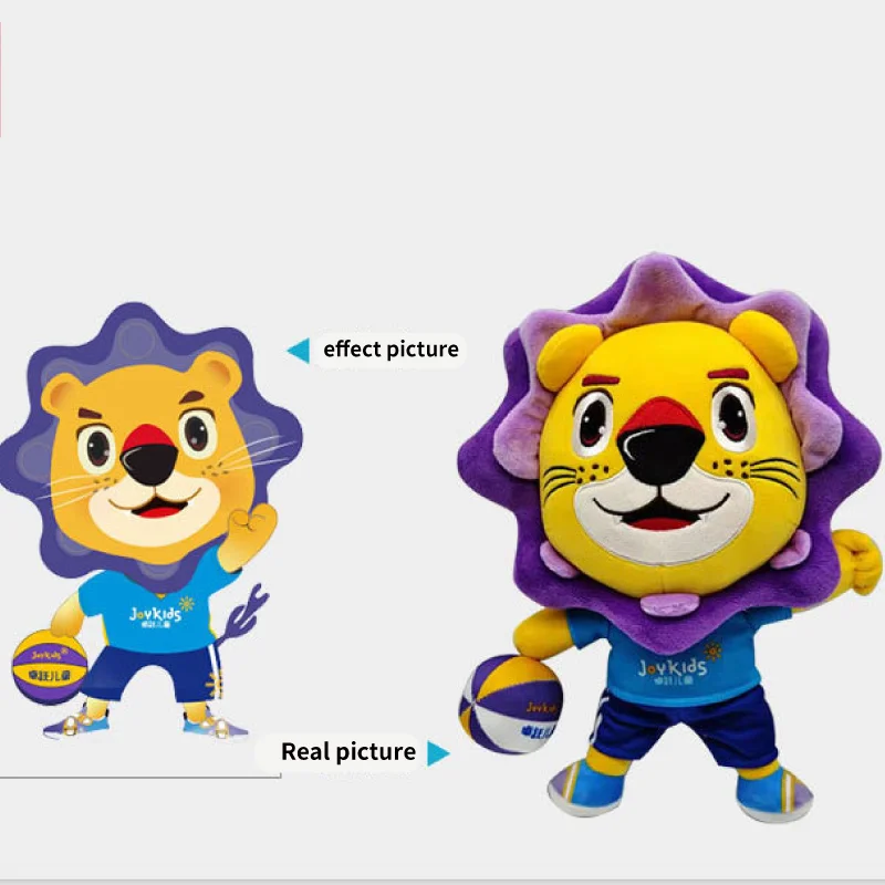Customize A Variety Of Styles Picture Doll Toys Lion Rabbit Little Goat Animal Image Plush Toys Design Own Plush Toy