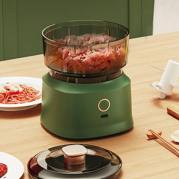 Portable Use Stainless Steel Blade Electric Chopper Mincing Machine Meat Grinder