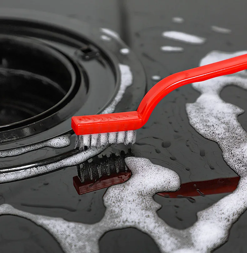 3-Piece Set of 7' x 170mm Sustainable Stainless Steel Brass Nylon Brushes for Home Kitchen Gas Stove Cleaning