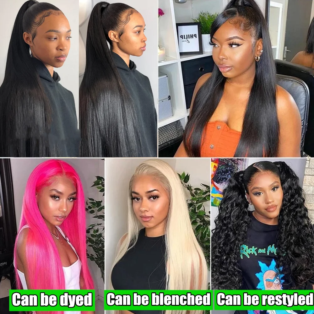 360 Lace Frontal Wig vendor Pre Plucked With Baby Hair Brazilian Body Wave Remy Hair 40 inch full lace human hair wig