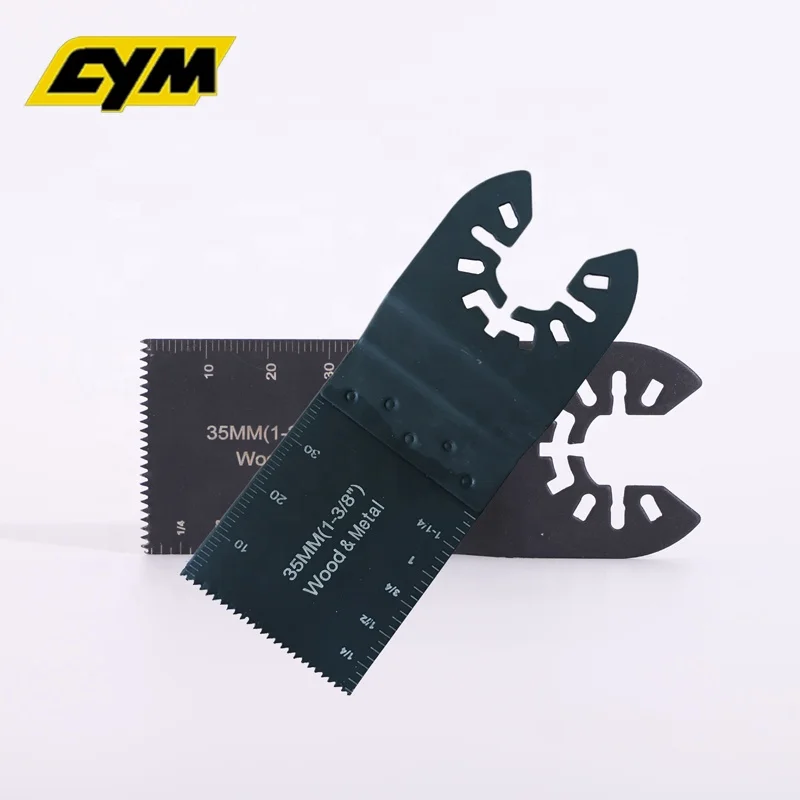 35mm Universal Fit Quick Release Oscillating Multi Tool Accessory Saw Blade for wood and metal