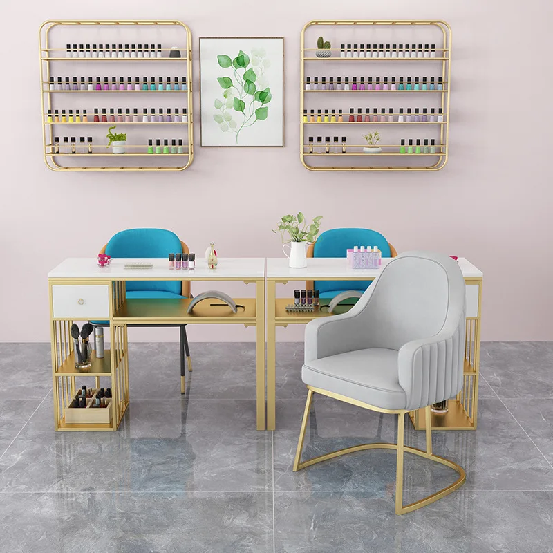 Manicure Table Nail Salon Furniture Portable Nail Manicure Table