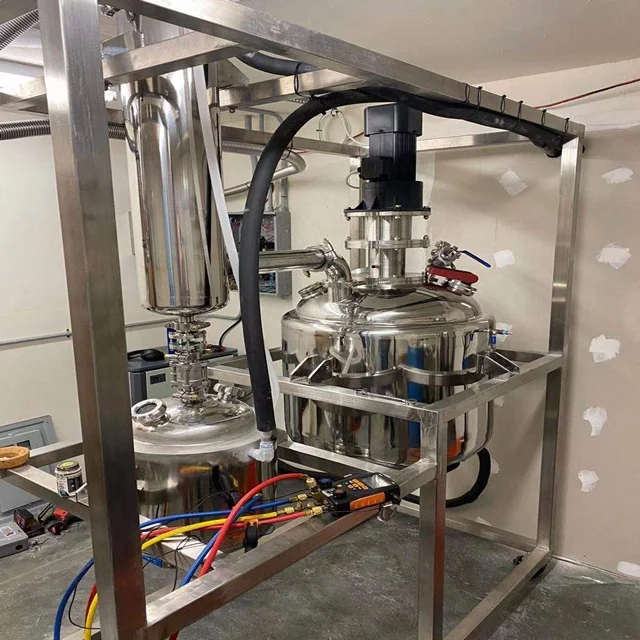 
Hot sale 20L 50L 100L 200L Jacketed STAINLESS STEEL Reactor with best price 