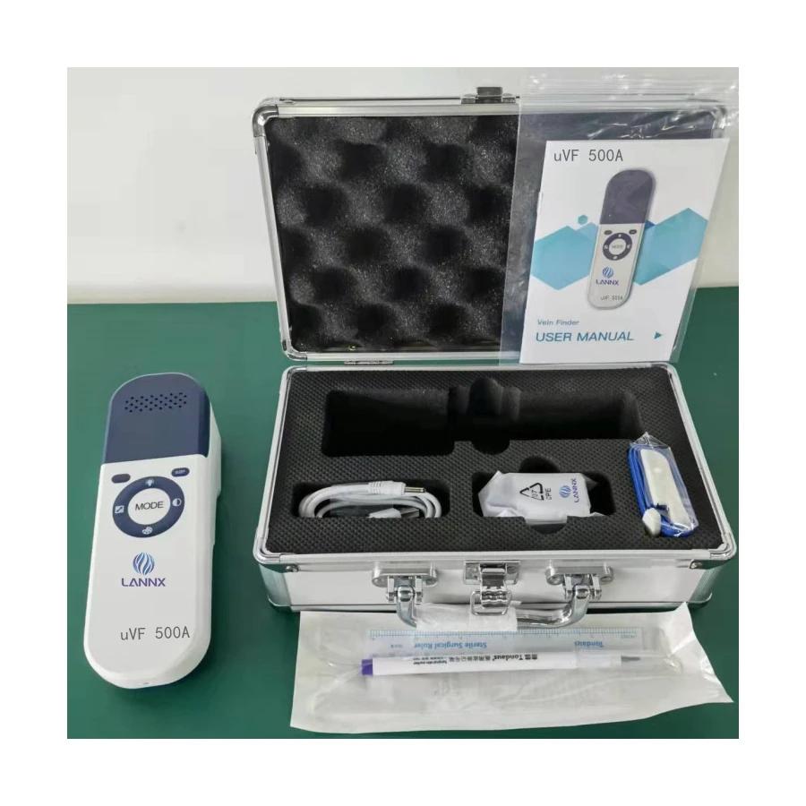 LANNX Handheld Transilluminator hospital vein scanner uVF 500A Vein Finder Medical Equipment for Laboratory vein finder detector
