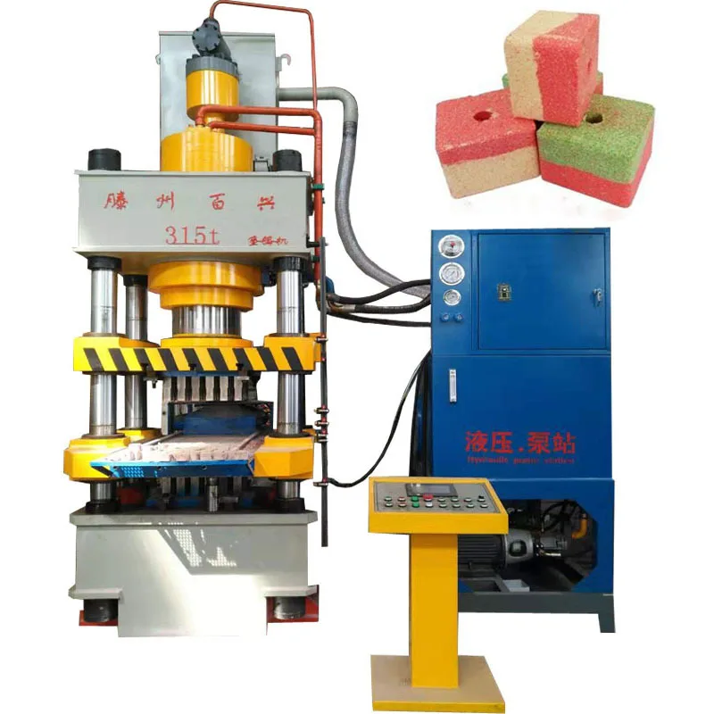 produce 5KG 10KG Cattle Feed Salt Mineral licking Block Making Hydraulic Press Machine