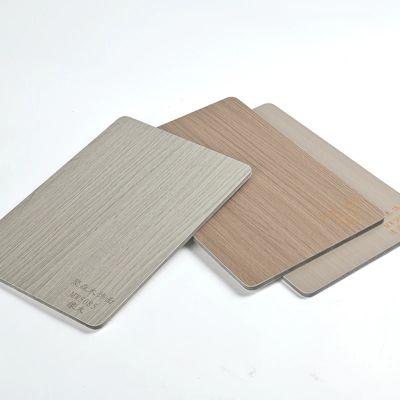 100%Formaldehyde-Free Pine/Poplar Base Board For Wall Panel Waterproof PVC Foam Board Laminated Wood Grain PET Film Anti-Scratch