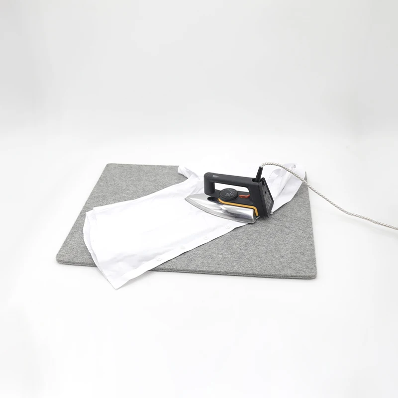 Chinese manufacturer wool ironing mat ironing board wool pressing mat felt mat for ironing