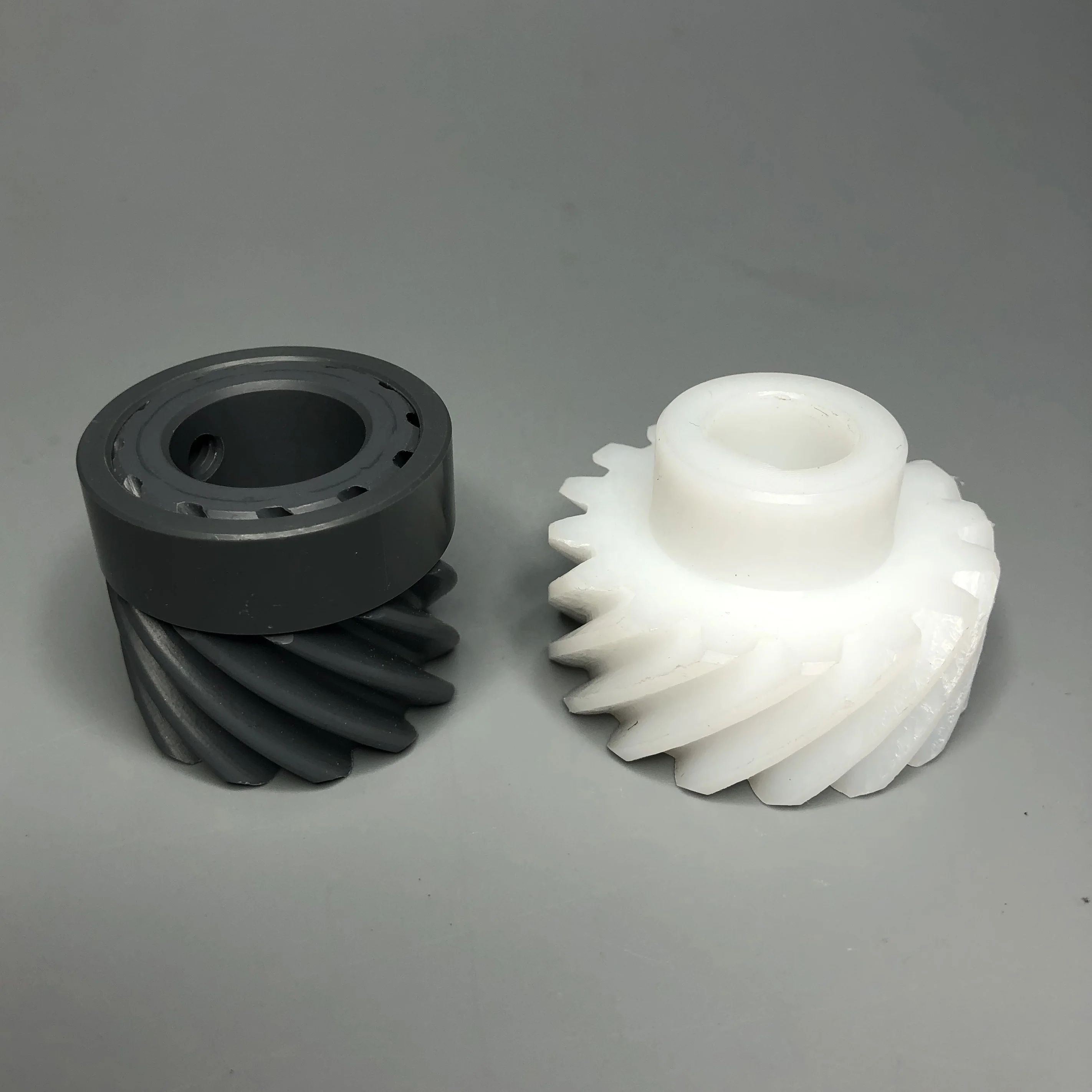 Helical gear driving machining plastic gears plastic UHMWPE high wear resistant