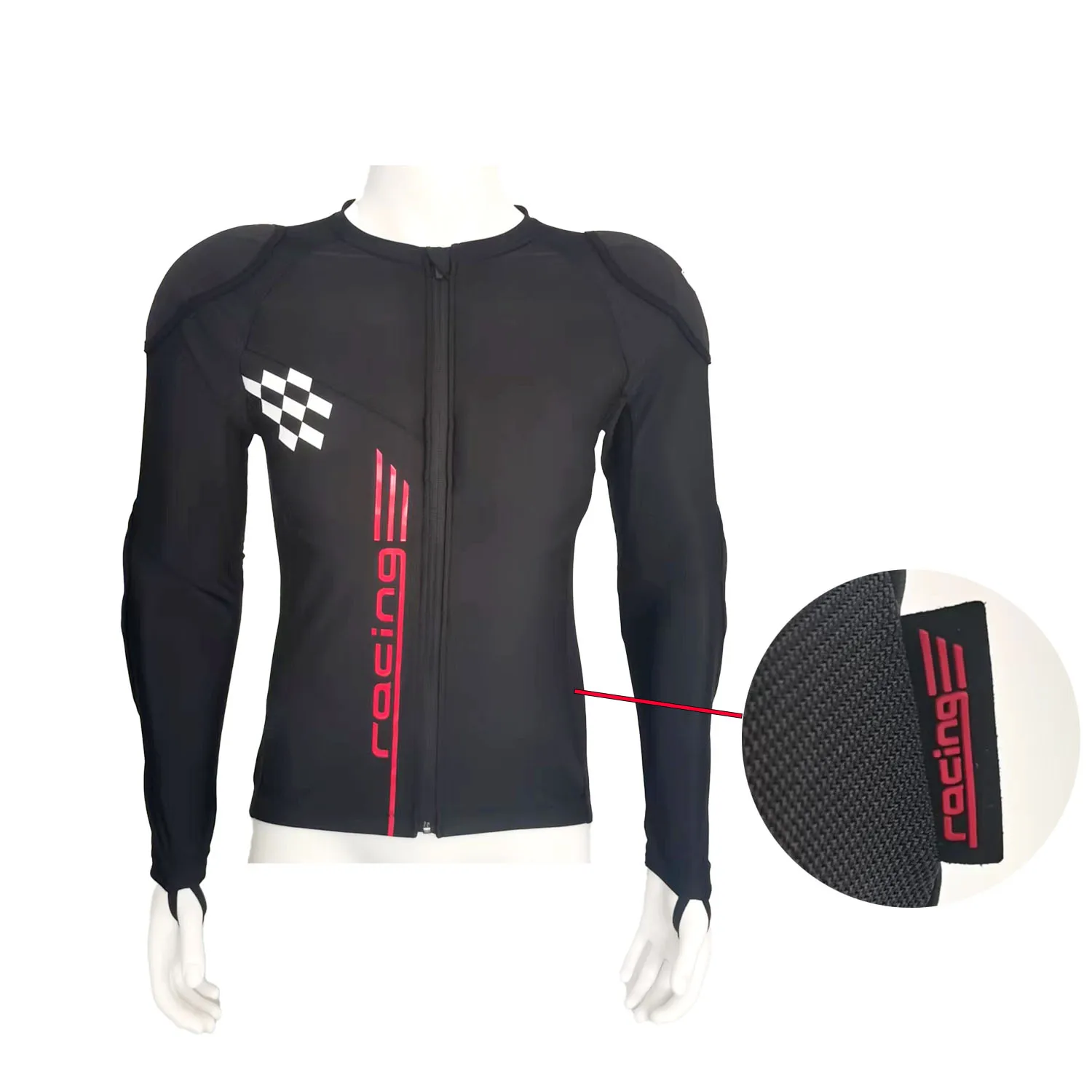 Breathable summer jersey mesh full body armor riding jacket with CE approved protectors for motorcycle and MTB riding