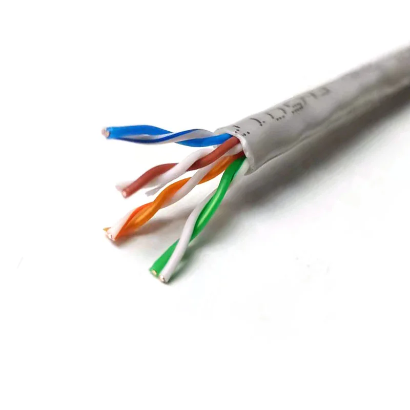 Фабрика OEM сетевое Cat5e UTP 4pr сетевой кабель 4p 24AWG 0 5 мм CCA Cat 5e Ethernet на возраст 2 4 8 пар 1000ft 305 м