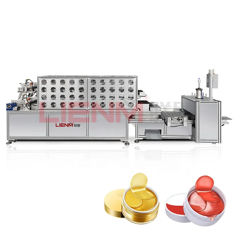 Automatic Disposable Sleeping Crystal Eye Patch Making Machine Cosmetic Eye Mask Making Machine Production Line
