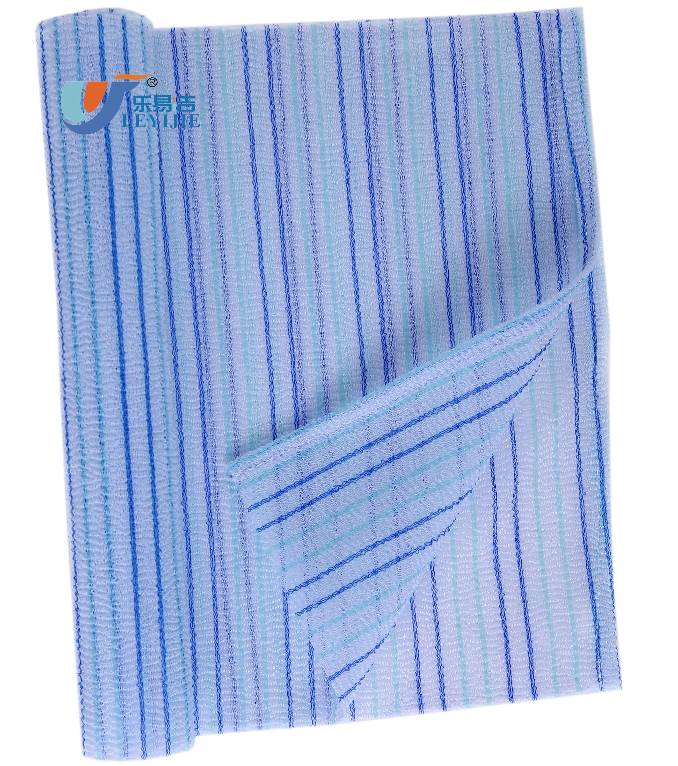 Yard Dyed Stripe 100% Nylon Bath Towel Spa Shower Hotel Disposable Sauna Bath Towel