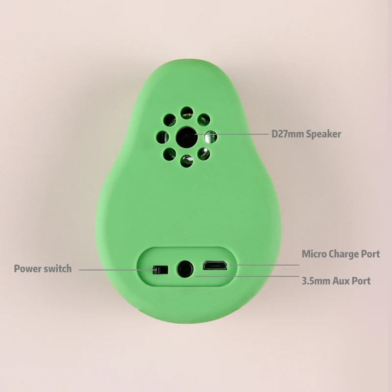 
Creative product Wireless Speaker mini cartoon shape wireless speaker custom pvc speaker 