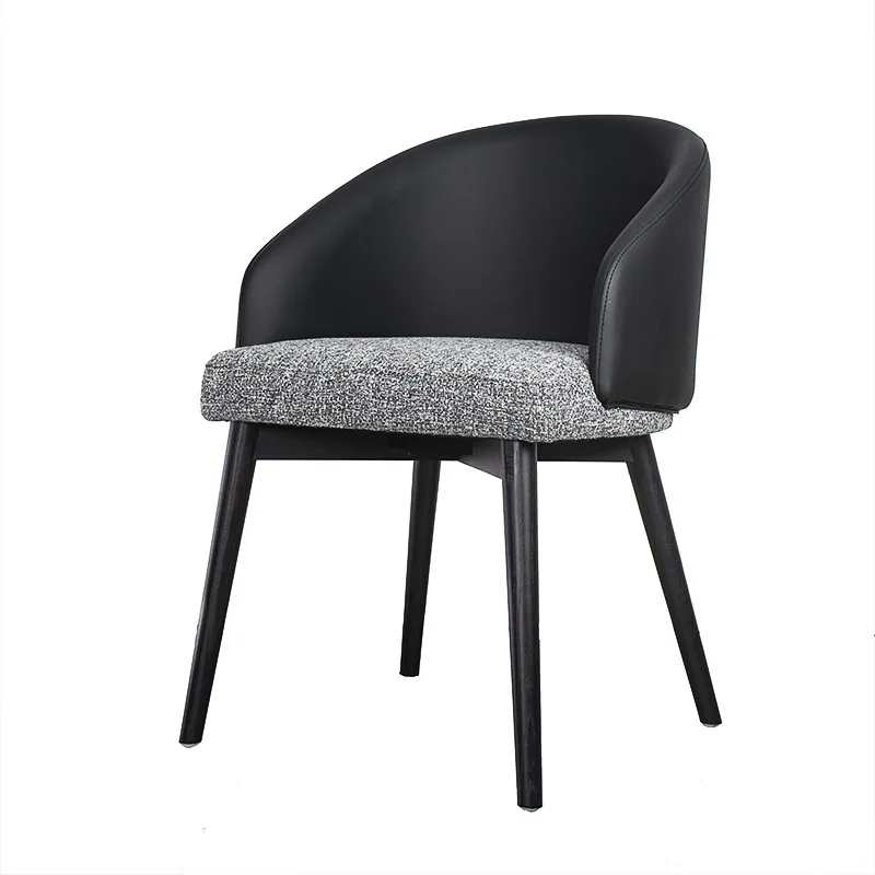 One-Stop Custom Wooden Material Interior Furniture Durable Professional Indoor Restaurant Dining Chairs Modern Chair