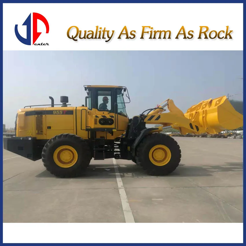JA Factory Supply New Powerful and efficient 2.2 cubic meter 500T  diesel engine skid wheel loader 5 ton
