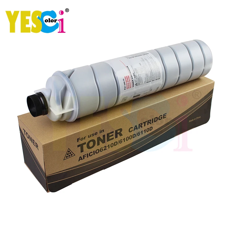 Yes-Colorful Compatible for Ricoh 6210D Copier Color Toner Cartridge Aficio 1060 1075 2051 2060 2075 MP5500 6000 6001 6002 6500