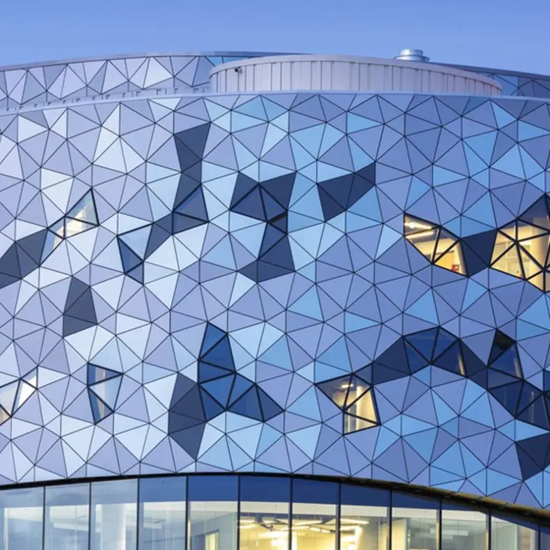 China Factory Art Carved Aluminum Facade Veneer