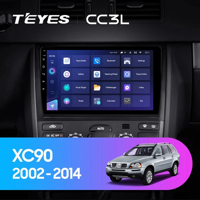 TEYES CC3L WIFI For Volvo XC90 C 2002 - 2014 Car Radio Multimedia Video Player Navigation stereo GPS Android No 2din 2 din DVD