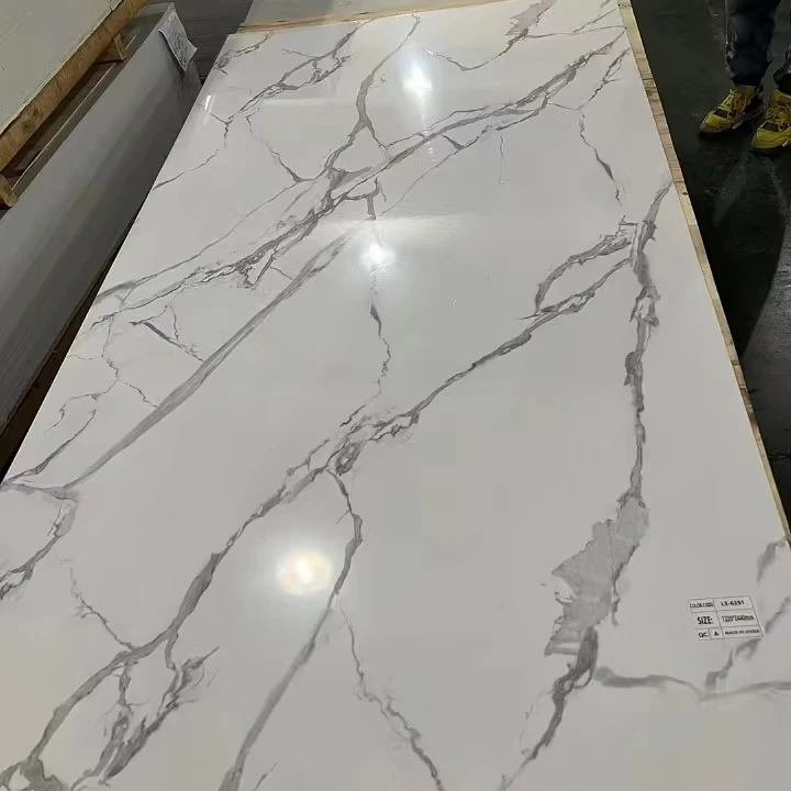Cheap Price 4X8 Sintered Pvc Sheet Flexible Uv Marble Wall Panel