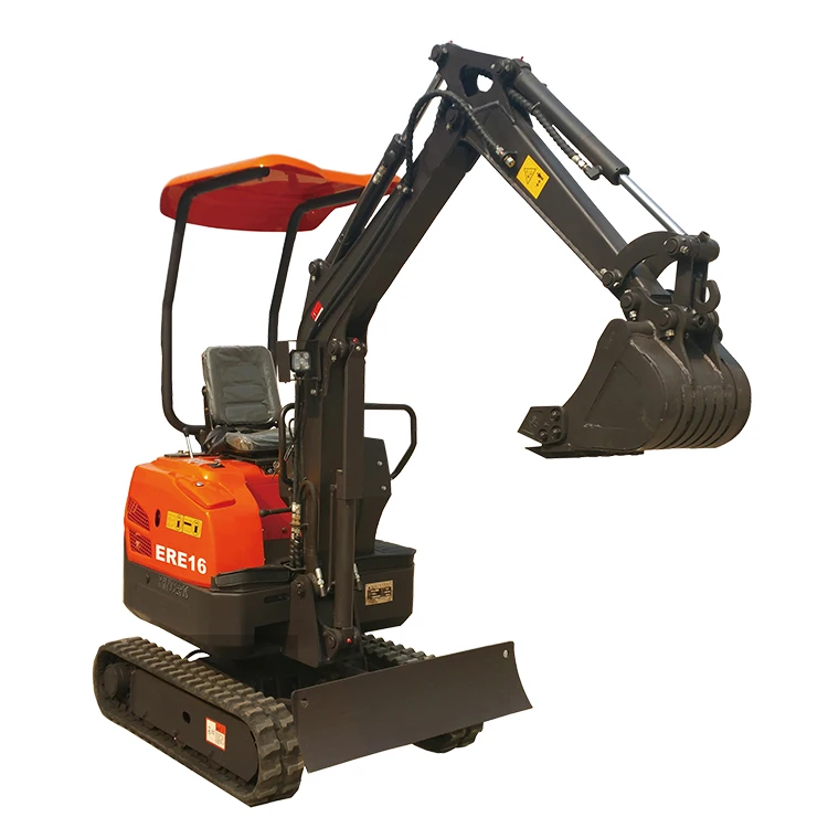 EVERUN CE сертификация 1600 кг ERE16 небольшой сельскохозяйственный экскаватор садовый мини-экскаватор