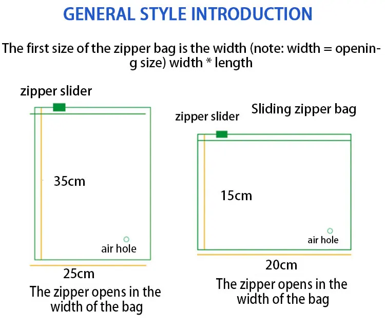 zip lock plastic bags 5kg
