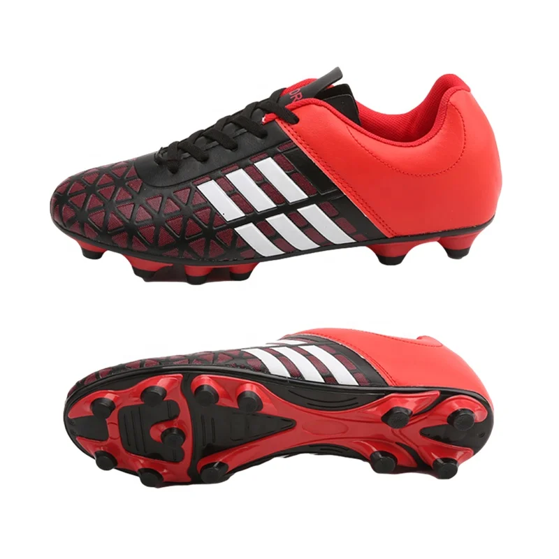 
2021 Outdoor chuteira campo Cheap Professional Sneakers Football Shoes Soccer Cleats Kids 
