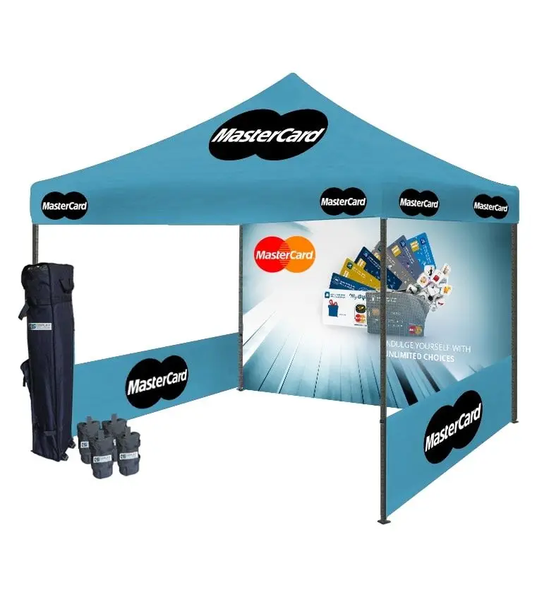 Customized Logo Any Size Quick Shade 10*10 Canopy Tent Printed For Events Outdoor 3x3 Used Aluminum Tent