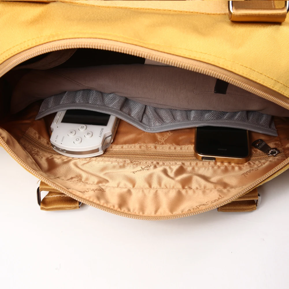  aspensport lightweight removable shoulder strap travel bag fashion simple women duffel multi compartment gym for