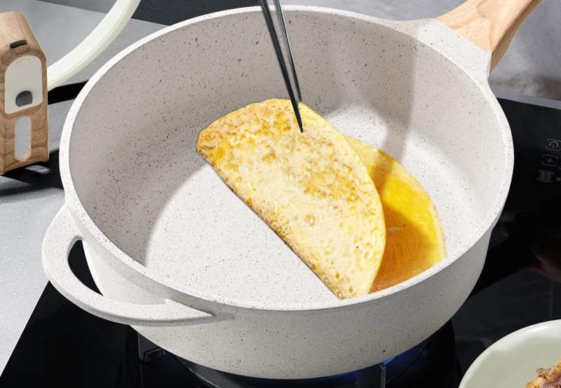 Factory New Multi-Functional German Fireless Pot Customizable Gift Processing Low-Pressure Cooker Non-Stick Pan