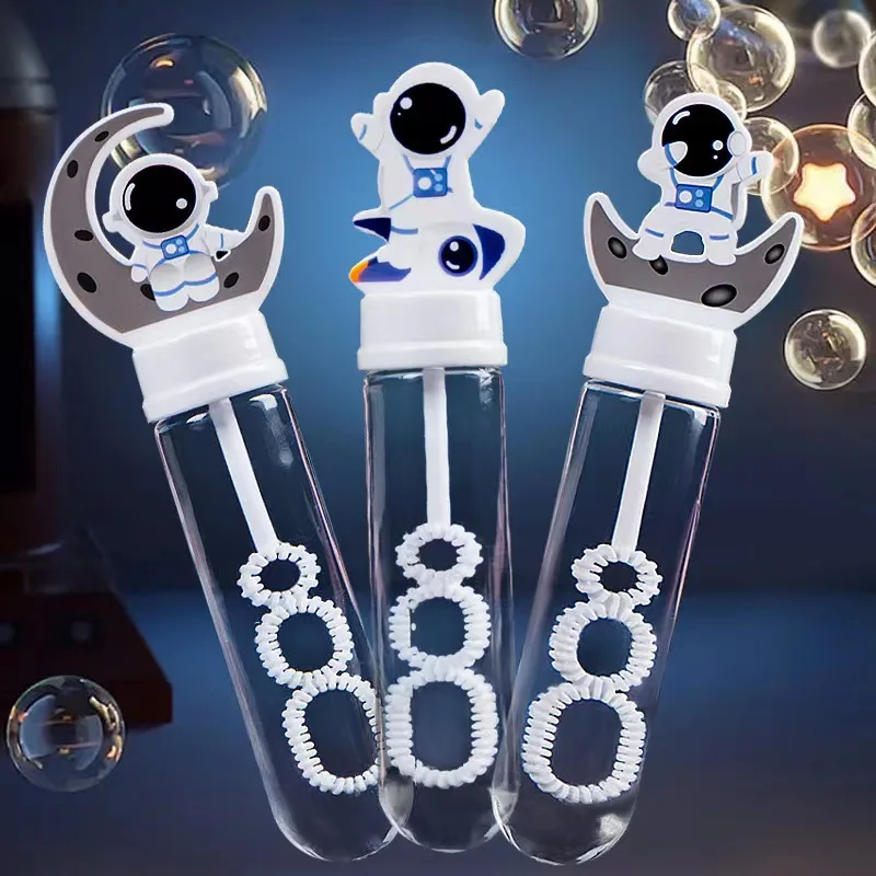 Kids Gift Toys Space Astronaut Mini Bubble Stick