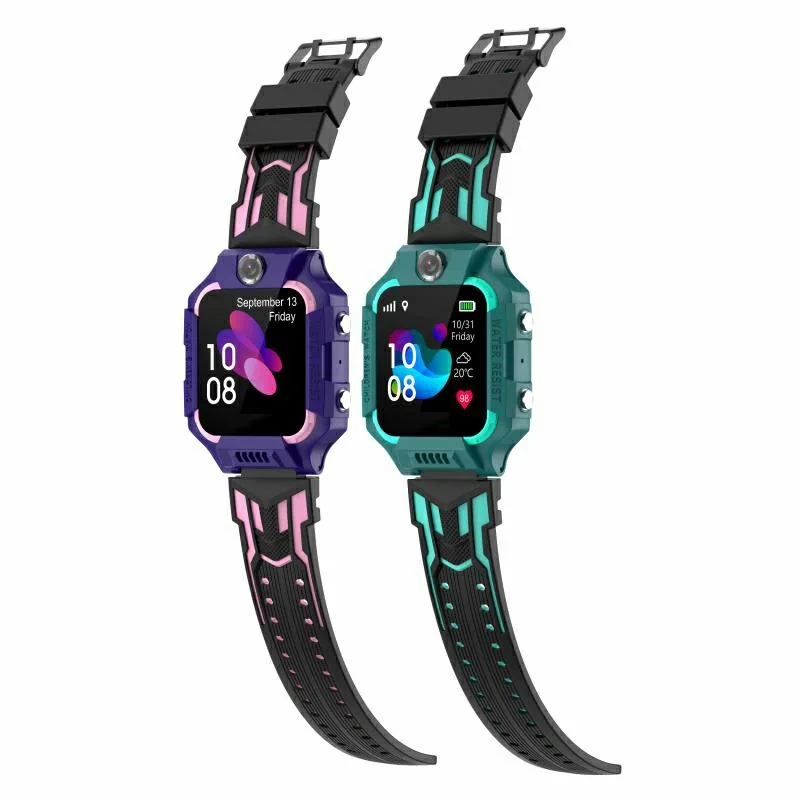 Student body temperature monitor intelligent telephone watch positioning bracelet UWB gateway watch tag