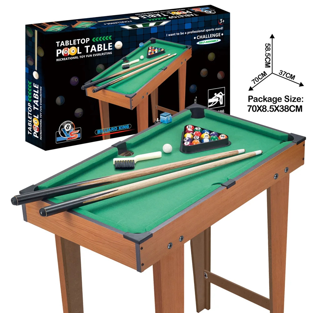 Hot Good Selling Tabletop Ball Billiards Home Pool Tables Mini Billiard Table for Kids Playing