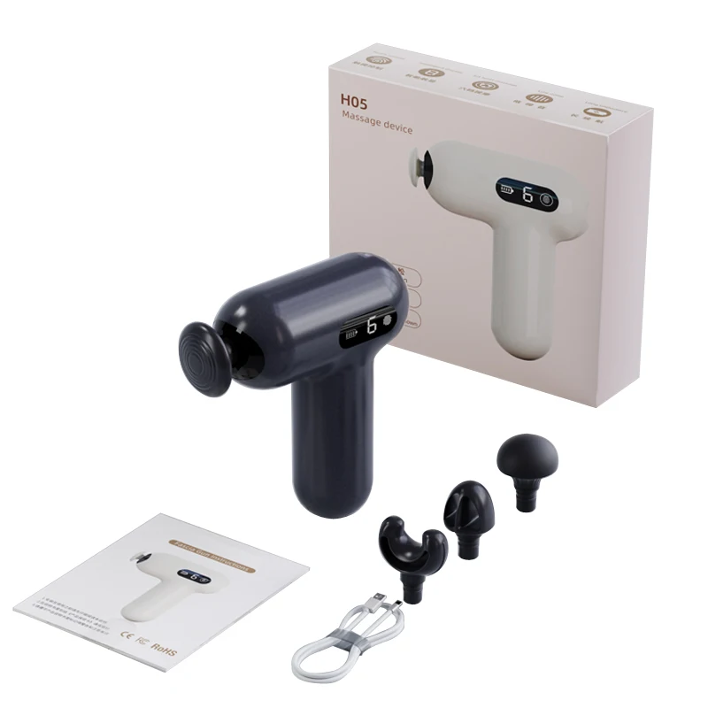Direct Selling Professional Small Gun Massager Pistola De Masaje Rechargeable Deep Tissue Facial Muscle Mini Massage Gun