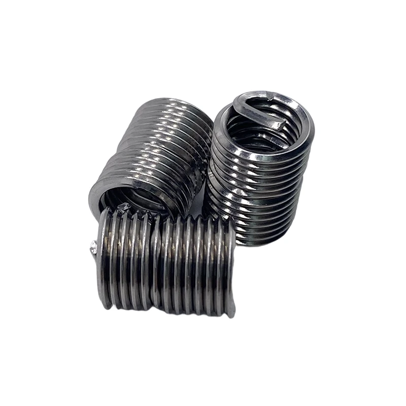 M4 * 0.7 1d 1.5d 2d Self locking Steel Wire Screw Insert,304 stainless steel Steel Wire Thread Sheath