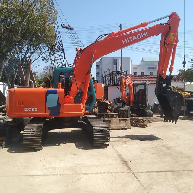 Вторая рука строительное оборудование Hitachi ZX120 ZX120-3 EX120 гусеничный экскаватор тяжелая техника на продажу в Китае