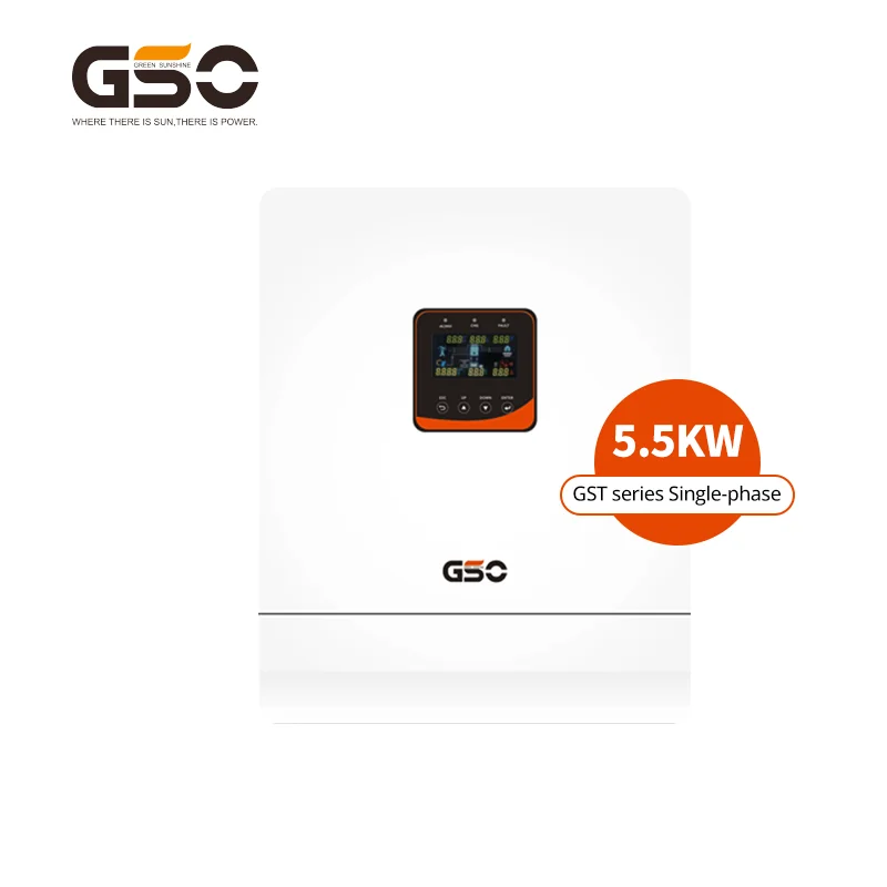 5.5kw Hybrid Solar Power Supply Inverter Home Energy Storage Inverter With CE Certificate