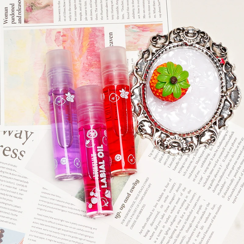 Luckylily Wholesale Lip Makeup Moisturizing Repairing Lip Oil Lighting Lip Lines  For Lasting Makeup