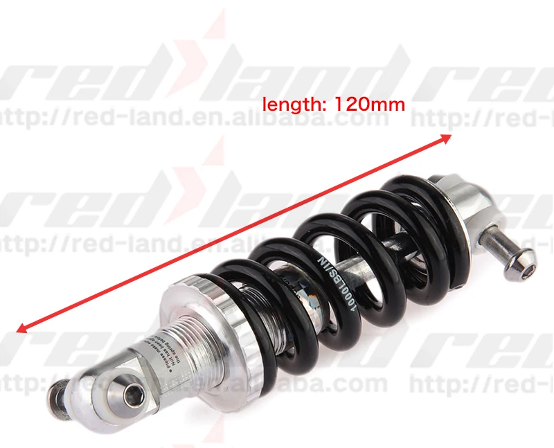 Mountain bicycle spring shock absorber rear suspension 650LBS/IN