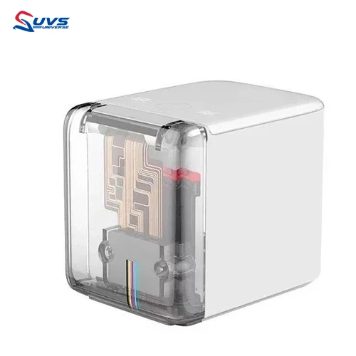 UVS Portable handheld Tattoo Printcube Inkjet Printing machine for body Skin Custom logo Pattern DIY