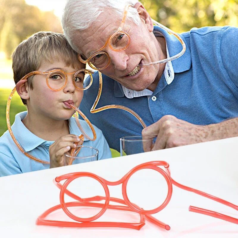 Funny Soft Plastic Curly Loop Straw Unique Flexible Drinking Tube Kids Party Bar Accessories Beer Colorful Homebrew