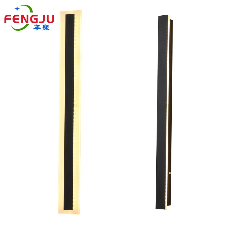 IP65 Waterproof Outdoor Wall Light 30-240cm Long Strip Wall Mounted Lights Facade lighting Wall Lamps Outside