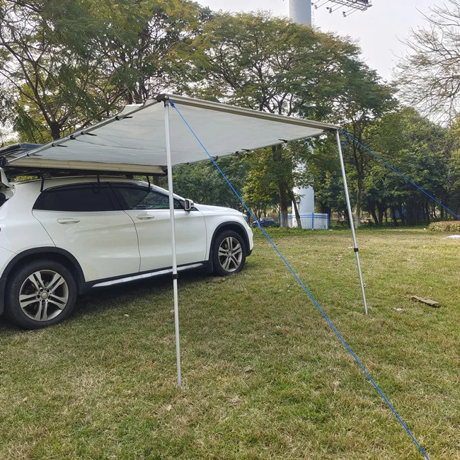 Car Rear 4wd 4x4 Side Awning Retractable For Camping
